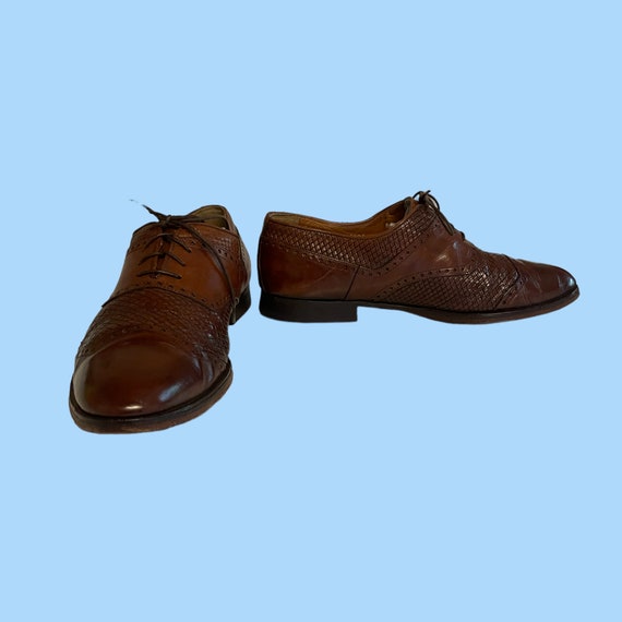 Shoes Vintage-80s Shoes-Men Shoes-Size 8.5 Shoes-… - image 4