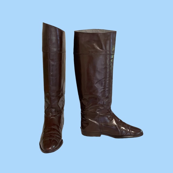 Vintage women boots-Vintage boots-Size 8 Boots-Ch… - image 5