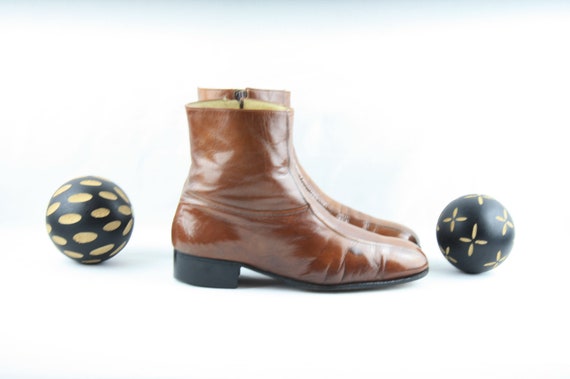 Size 8.5 Men's Boots-Vintage Men's Boots-1990's Zi