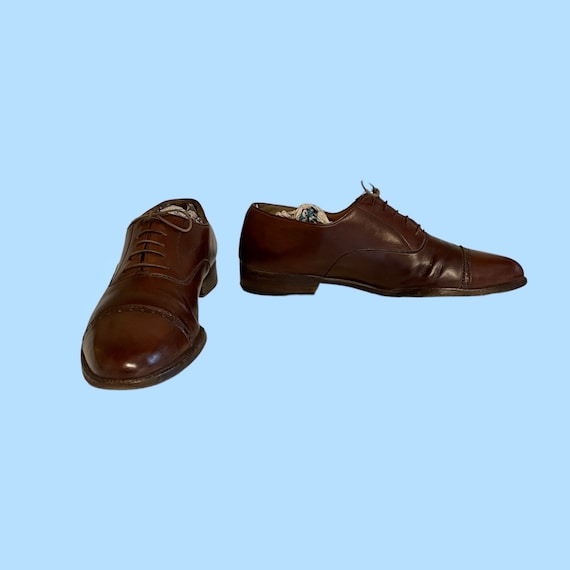 vintage shoes-shoes vintage-size 12 shoes-men sho… - image 6