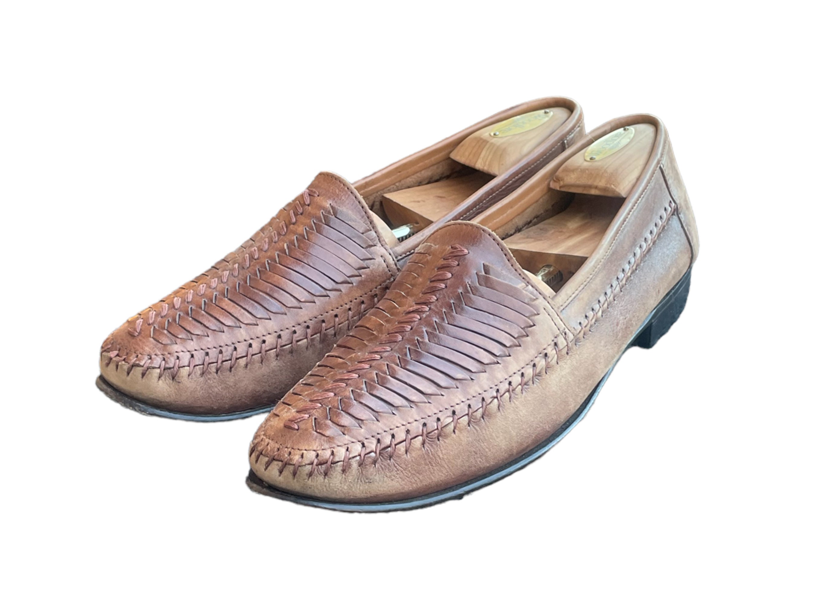 Giorgio Brutini Men\'s Brown Leather Loafers Slip On Shoes US Size 7.5M Giorgio Brutini Men main image 4