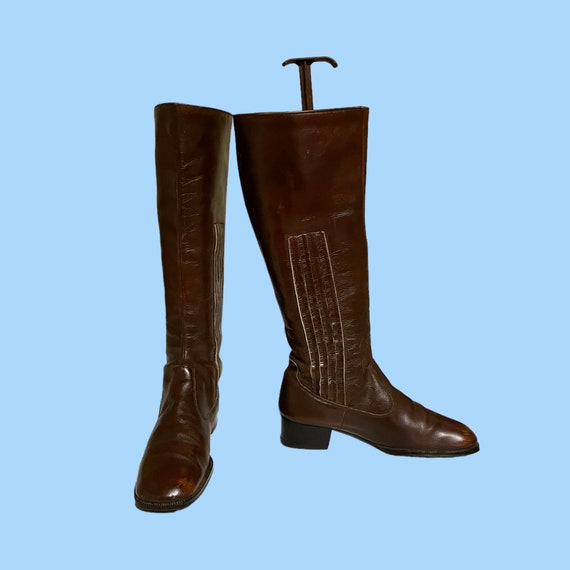 Size 8 Boots-Vintage Boots-Women Boots-Vintage Wo… - image 4