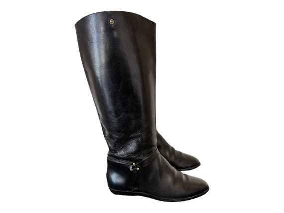 vintage aigner boots