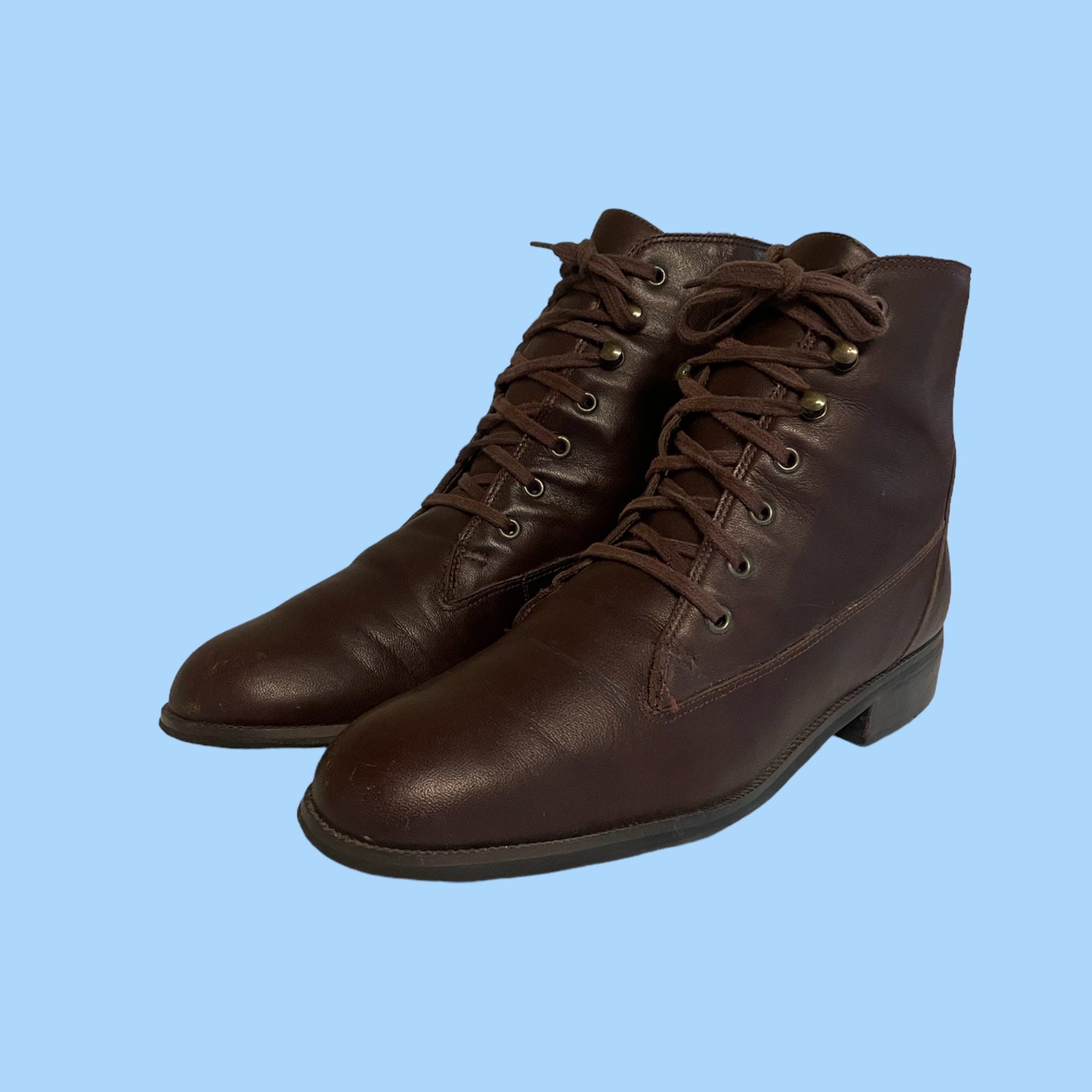 Nine West Men\'s Rich Brown Lace-Up Boots Western boots Nine West Brown size 5 UK in Suede - 47817743 main image 4