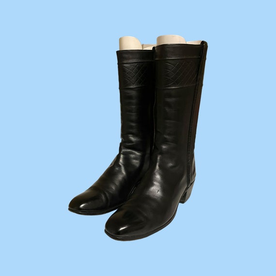 vintage boots-boots vintage-size 10.5 boots-men b… - image 1