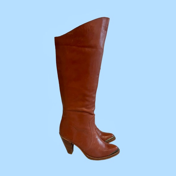 Vintage Boots-Boots Vintage-Size 6.5 Boots-Knee H… - image 2