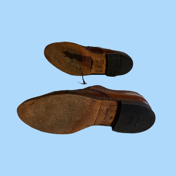 Shoes Vintage-80s Shoes-Men Shoes-Size 8.5 Shoes-… - image 7