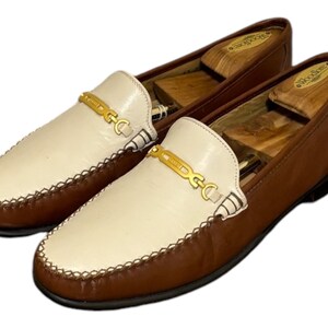 Bally’s Two-Tone Brown and Cream Leather Loafers The Plume Spring/Summer 2026 now available online and in our  main image 3