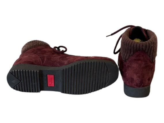 Vintage Boots-Purple Boots-Ankle Boots-US Women S… - image 3