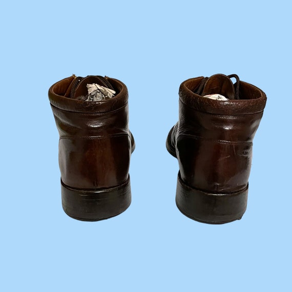 vintage boots-boots vintage-size 11.5 boots-men b… - image 6