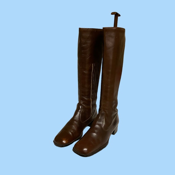 Size 8 Boots-Vintage Boots-Women Boots-Vintage Wo… - image 2