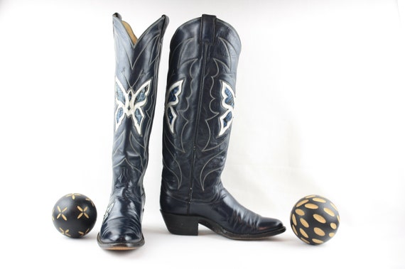 Vintage Women's Cowboy Boots ~ Size 7 Women's Boo… - image 2