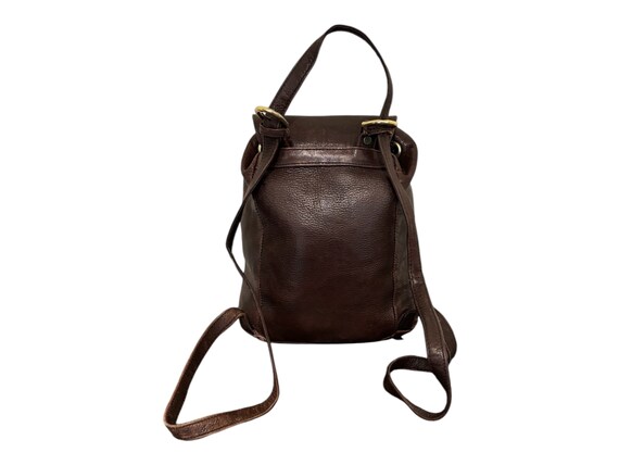 Vintage Purse-vintage Backpack-brown Bag-wilson Leather 