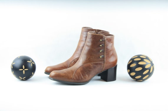 Size 8 Vintage Boots-Vintage Womens Boots-Women An