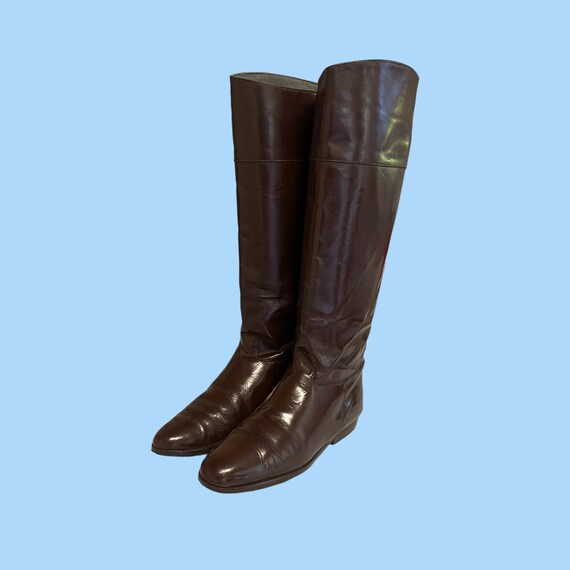 Vintage women boots-Vintage boots-Size 8 Boots-Ch… - image 2