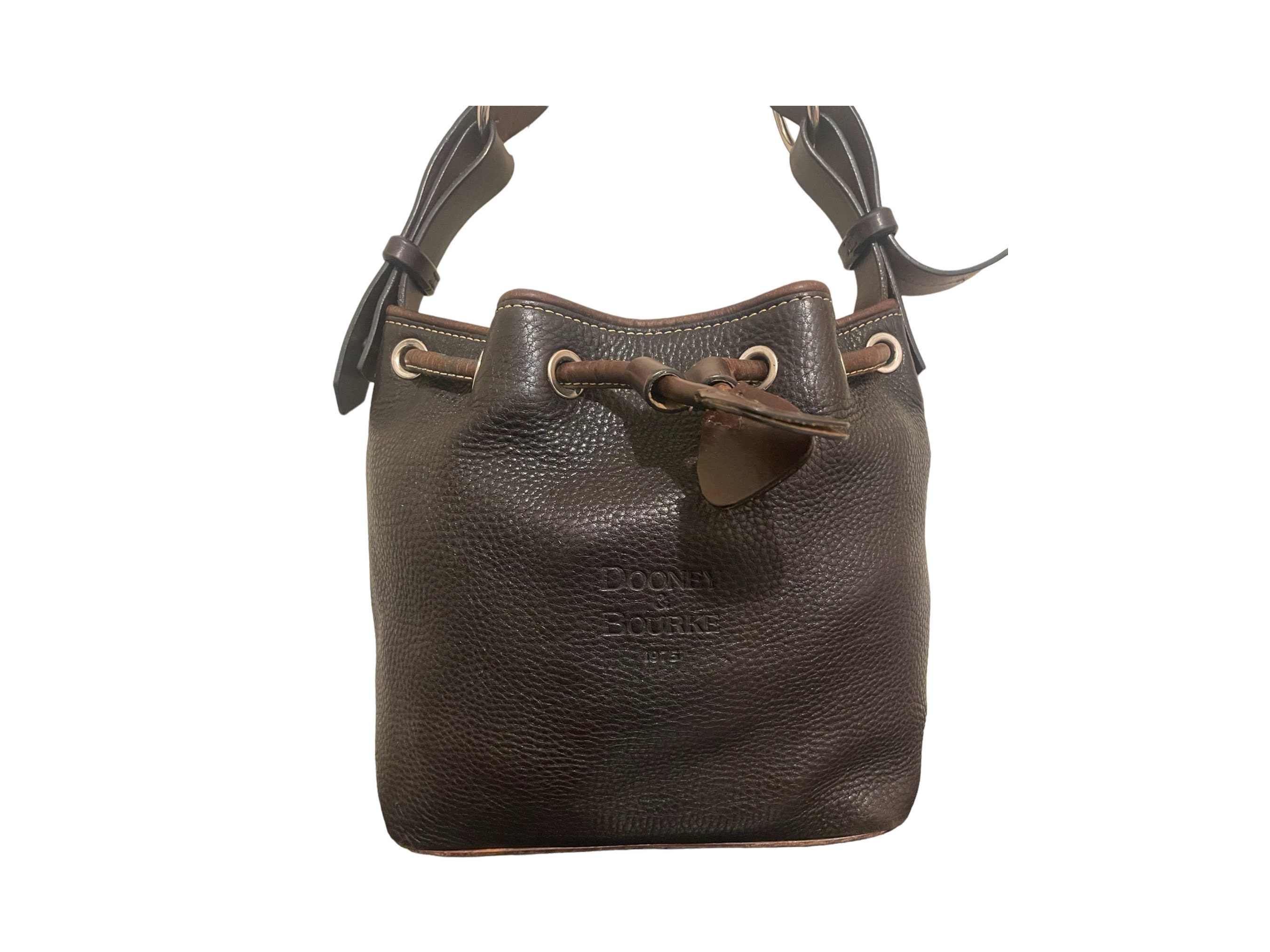 Vintage Dooney and Bourke: R136 Small Slim Drawstring Bag