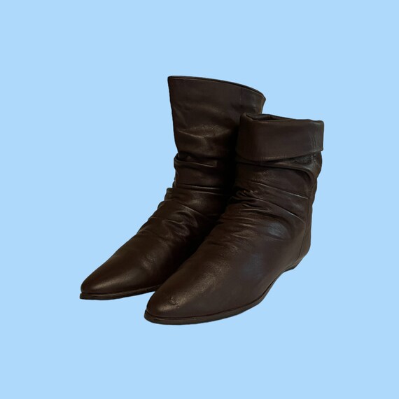 vintage boots-boots vintage-size 7.5 boots-women … - image 2