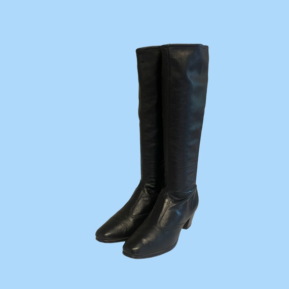 Vintage Boots-Boots Women-Size 8 Boots-Gift For H… - image 2