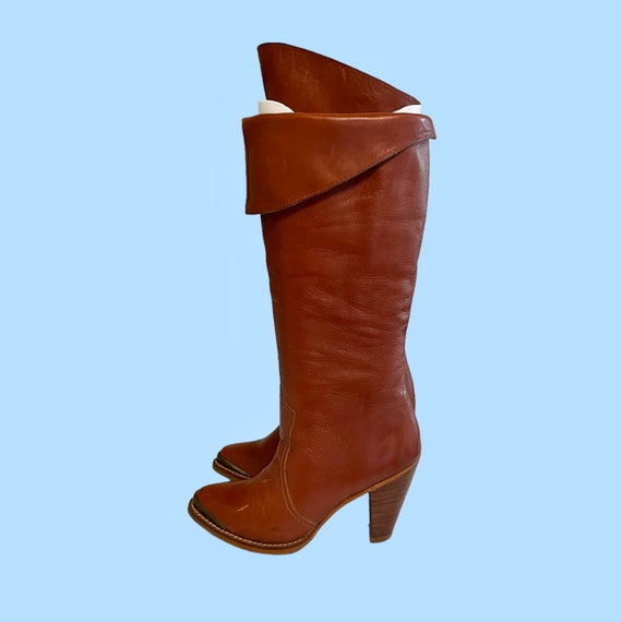 Vintage Boots-Boots Vintage-Size 6.5 Boots-Knee H… - image 3