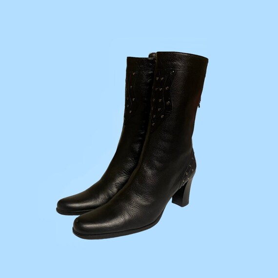 Vintage Boots-boots Vintage-size 11 Boots-women Boots-italian Made