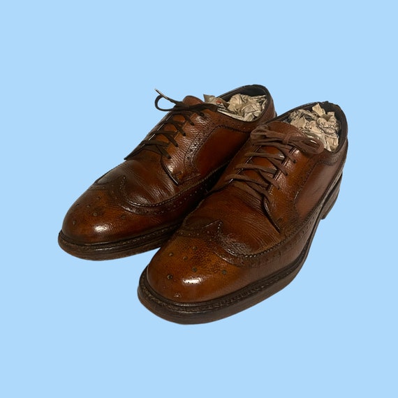 Hanover Shoe-vintage Shoes-vintage LB Shepperd-brown Pebble  display picture 1