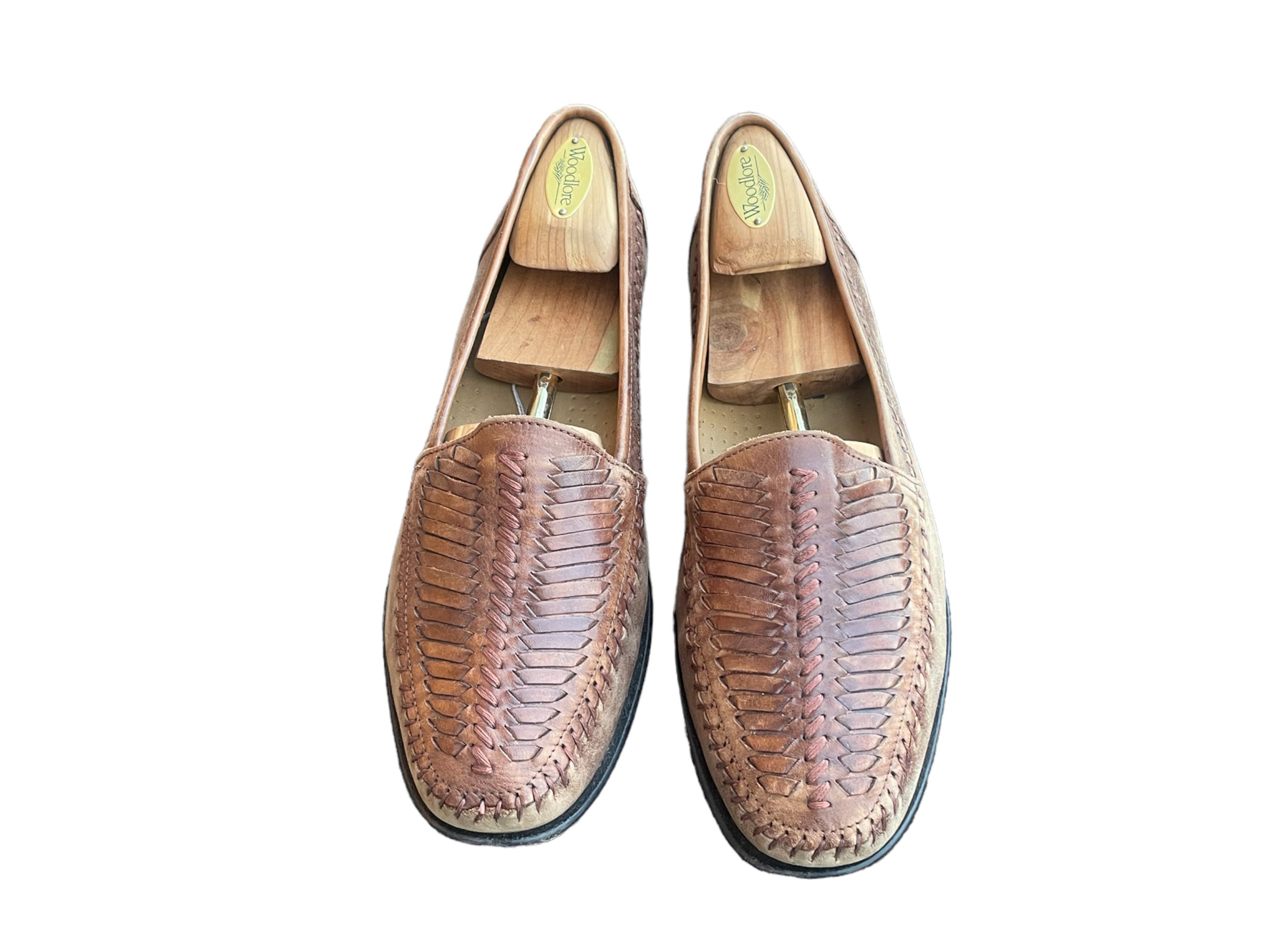 Giorgio Brutini Basket Woven Leather Loafers 10.5 Men main image 4
