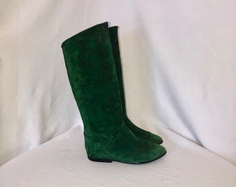 Saule Pump In Green Embossed Leather 6314634 main image 0