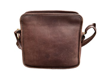 Vintage Coach Legacy Leather Crossbody Bag: Brown 90s Purse - Etsy