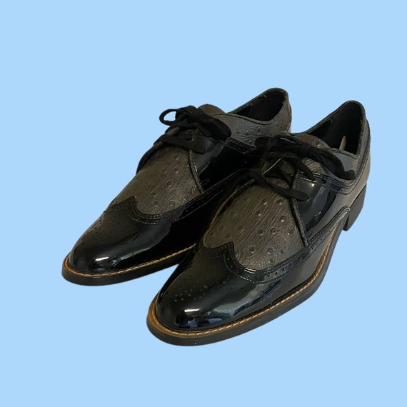 Vintage shoes-shoes vintage-men shoes-size 8 shoes