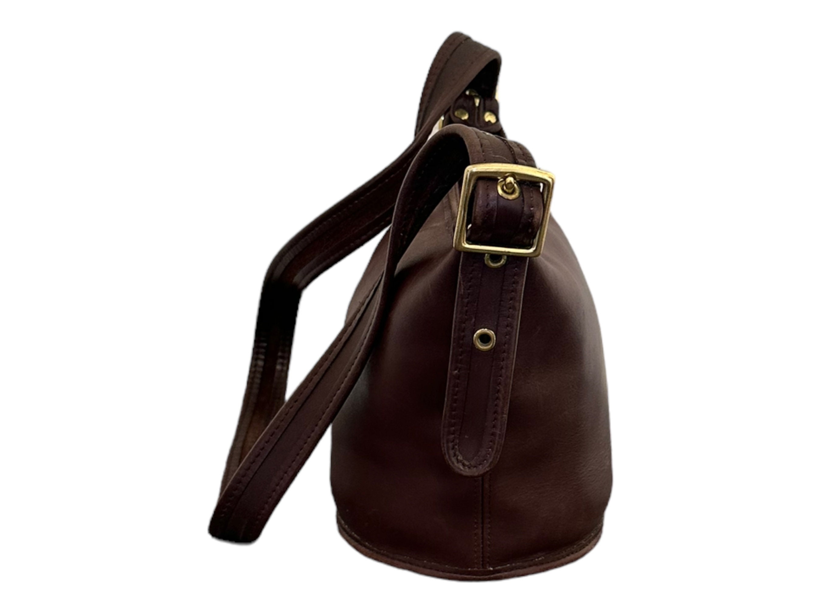 Very Rare-vintage Coach Bag-maggie Duffle Bag-1990s-brown