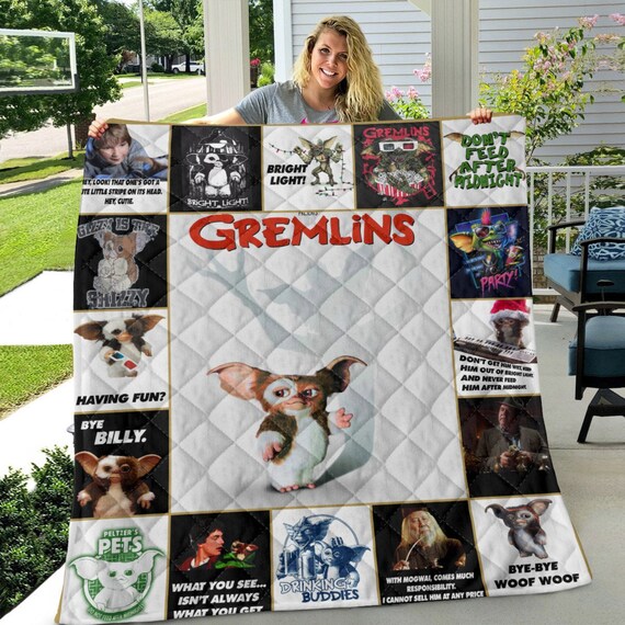Gremlins Film Album Cover Fleece Blanket Quilt Blanket for Etsy