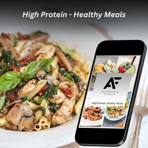 Digital Recipe Book, High Protein Healthy Meals