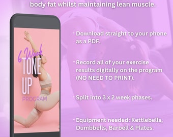 Tone Up Gym-programma voor vrouwen