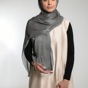 Luxury Soft Shimmer Chiffon Hijab + FREE Pack of Hijab Magnets