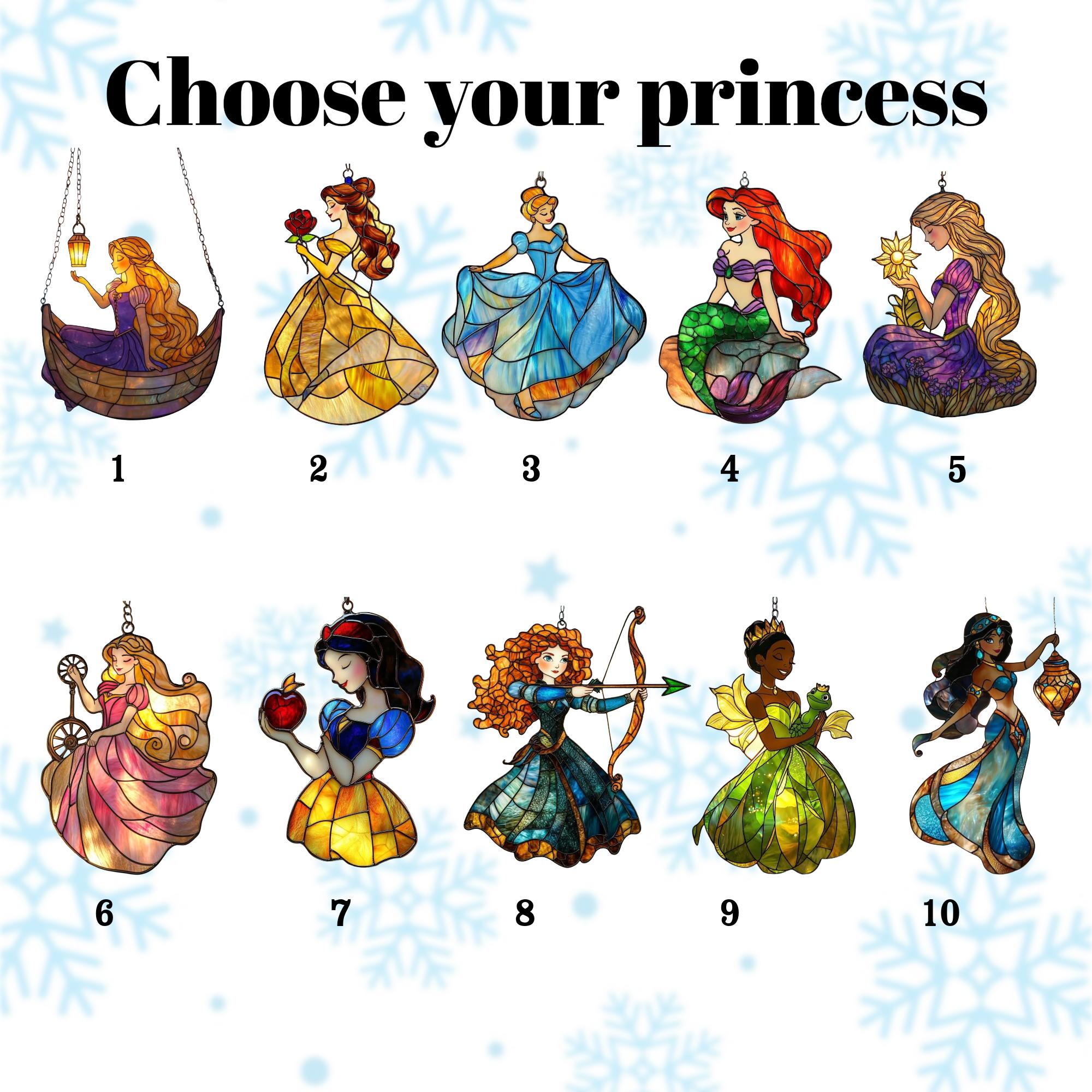 Rapunzel Lantern Scene Acrylic Suncatcher – Fairytale Faux Stained ...