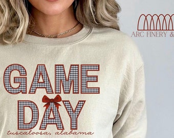 Alabama Game Day Sweatshirt | SEC Football | Bama Shirt | College Football Shirt | Bama Shirt | Bama Gift | Alabama Football | Alabama Tee