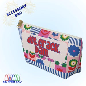 Red White and Blue American Mahjong Tile Bag | Mah jongg | Mahjong Tile Pouch | Party |  Game Day Bag | Game Tile Bag | Mahj Bag | Mahjong