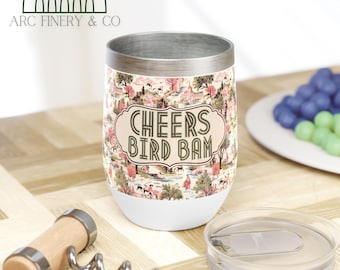 Mahjong Wine Tumbler | Mahjong Game Prize | Mahjong Glass | Mahjong Accessories | Birthday Gift | Mah Jongg Gift | Gift For Mahjong Lover