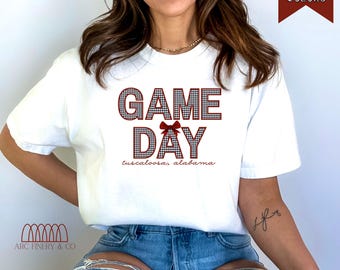 Alabama Shirt | Alabama Travel Gift | Game Day | Auburn Travel Gift | Distressed Alabama Tshirt | Bama Lover Gift | Crimson Tide