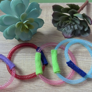 5pc spring ring cat toy