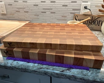 Hard Maple End Grain Cutting Boards- Professional Series (Light)