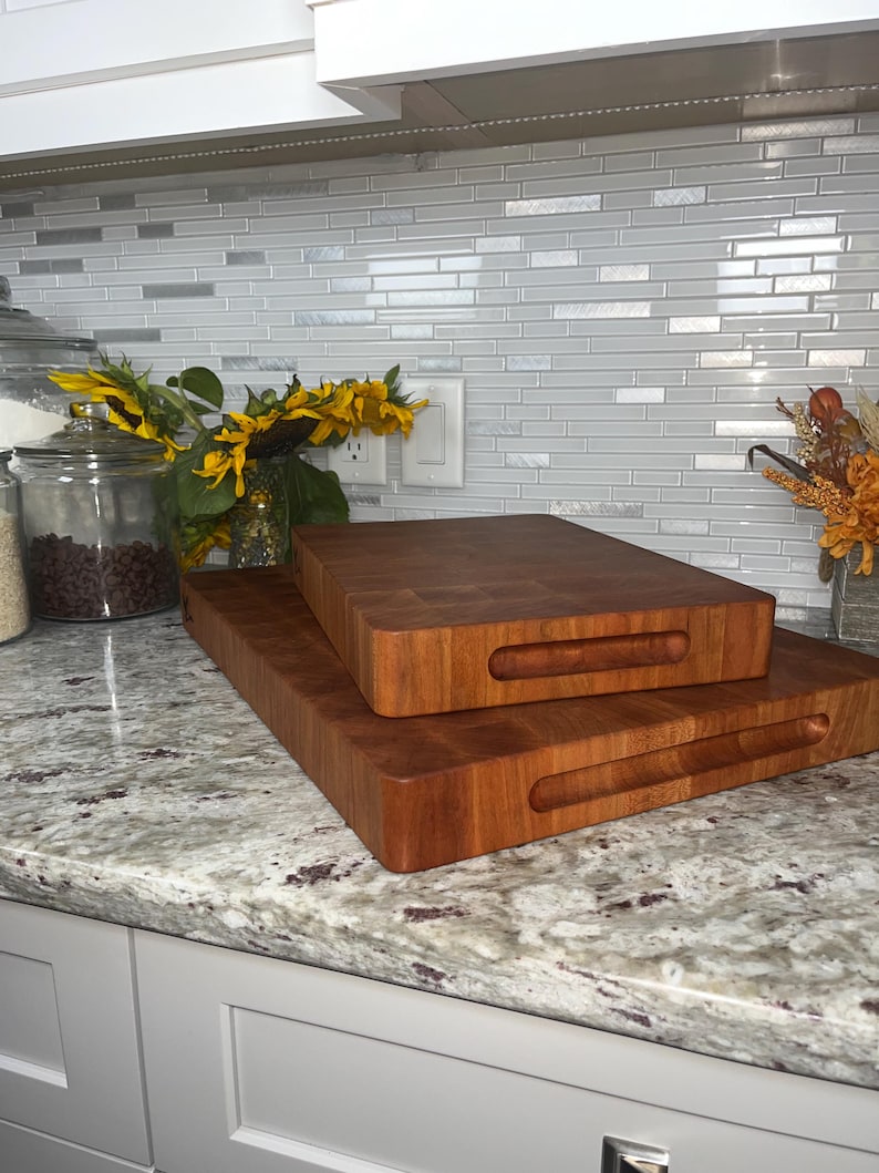 GreenDuckCustoms End Grain Cutting Board - Thumbnail 2