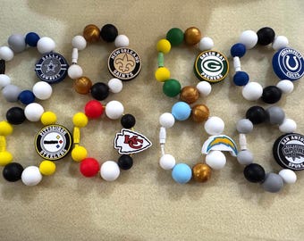 Dijes de mango de equipo de fútbol para decoración de Stanley y otros accesorios para vasos