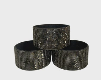 Vaso térmico Midnight Rhinestone: Stanley, Owala, Hydrojug