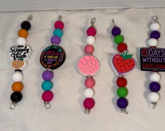 Stanley Tumbler Handle Charms great for Owala, and other strawed tumblers as gift