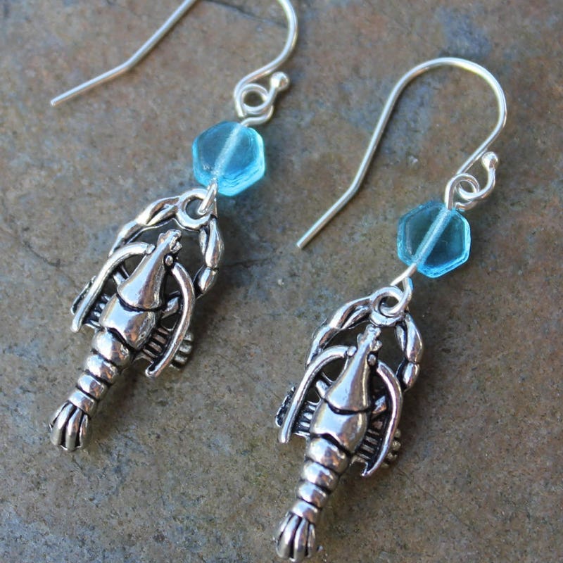Crustacian Earrings Silver main image 1