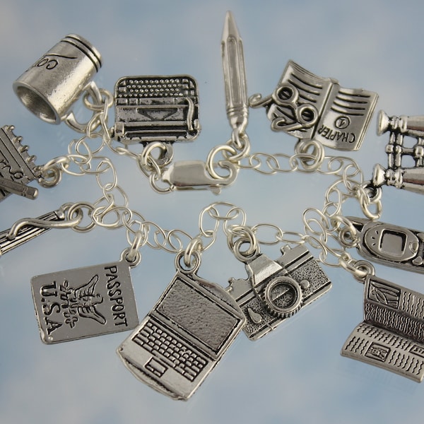 Newspaper Charm Etsy