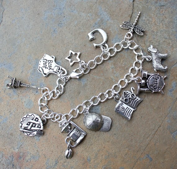 Gilmore Girls Charm Bracelet: Stars Hollow TV Series Fan Gift