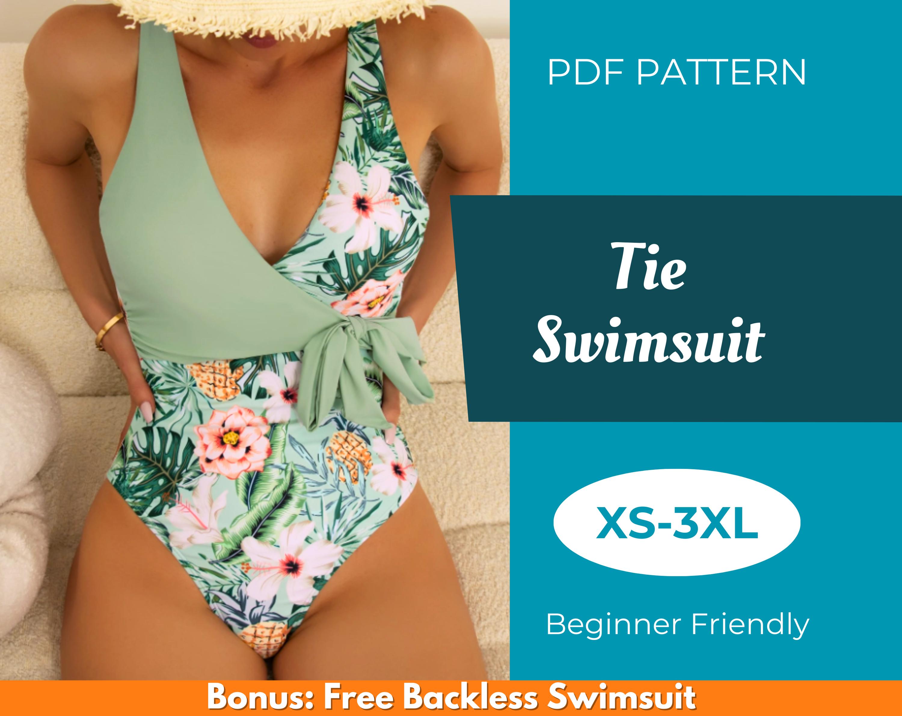 Costume Da Bagno Intero Donna Con Scollo A V - Controllo Pancia - Foto 6