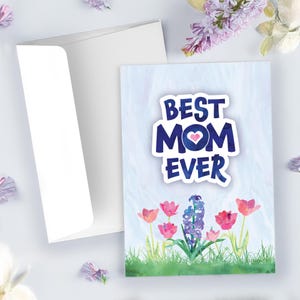Best Mom Ever AR Card – Floral Augmented Reality Greeting | Send Love & Magic to Your Mom